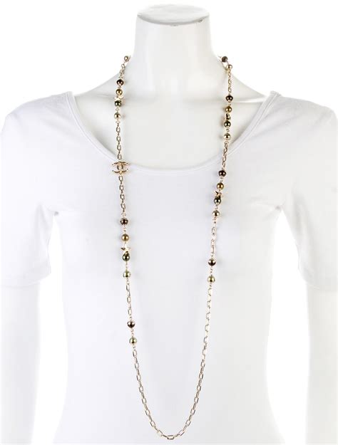 chanel elegant chain|chanel long chain necklace.